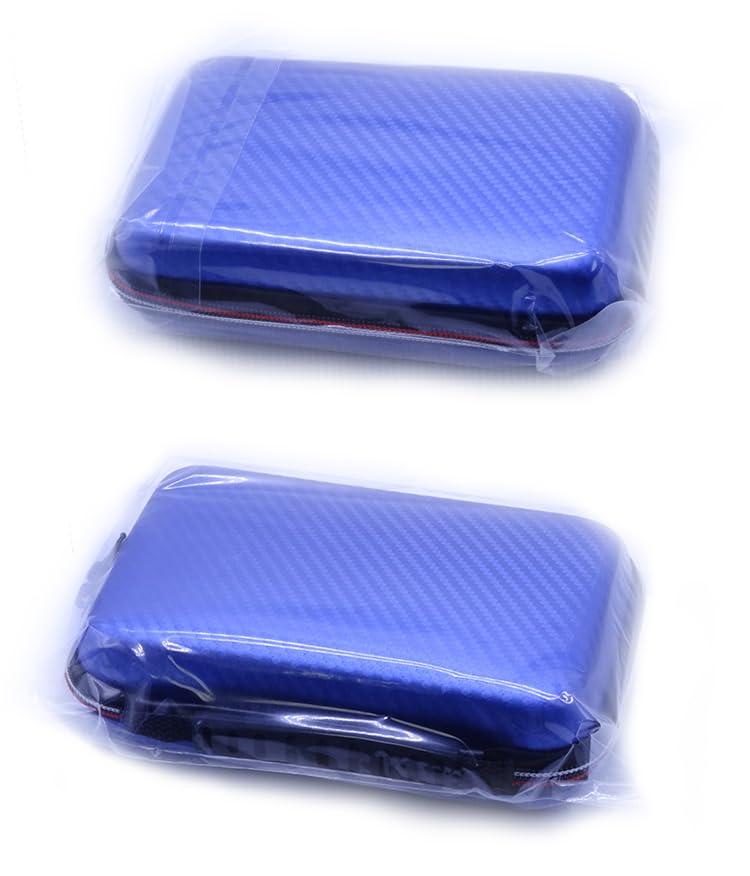 VSEER Carrying Case for Nintendo 3DS XL/New 3DS - Hard Protective Shell Travel Case - Blue - Image 5